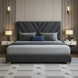 Dusk Velvet Bed